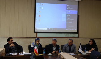 بازدید معاون آموزشی و مدیر تحصیلات تکمیلی دانشگاه از دانشکده مدیریت و حسابداری